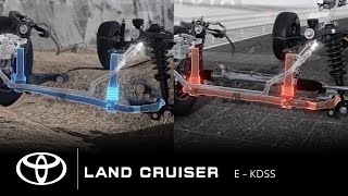 TOYOTA LAND CRUISER  EKDSS Electronic  Kinetic Dynamic Suspension  Toyota [upl. by Madox]