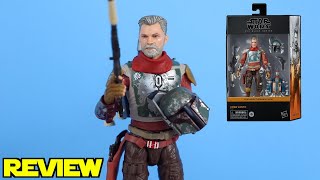 Star Wars Black Series COBB VANTH Deluxe The Mandalorian Action Figure Review [upl. by Auohs879]