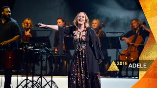 Adele  Hometown Glory Glastonbury 2016 [upl. by Onitnerolf]