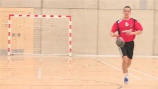 How To Do Dribbling in Handball [upl. by Reivilo]