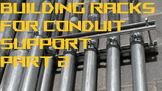 Fabricating Unistrut Conduit Racks Pt2 [upl. by Yenatirb]