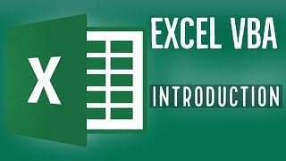 Excel VBA Tutorial for Beginners 1  Introduction  The Visual Basic Editor VBE [upl. by Nerral]