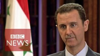 Syria conflict BBC exclusive interview with President Bashar alAssad FULL [upl. by Poyssick]