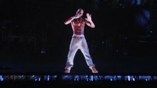 Tupac Hologram Performs at Coachella [upl. by Roldan257]