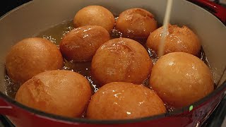 Easy way to make fluffy and tasty BOFROT  PUFF PUFF Recipe for your family  Dry Version  No EGGs [upl. by Solracnauj]