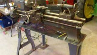 Parts amp Operation of the LOGAN LATHE [upl. by Liddie]