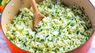 Perfect Cilantro Lime Rice Recipe [upl. by Nyleahs]