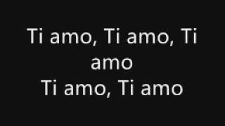 Umberto Tozzi ft Mónica Bellucci  Ti Amo  lyrics [upl. by Emmalynn708]