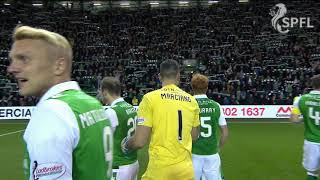 Hibs fans sing Sunshine on Leith after derby win [upl. by William]