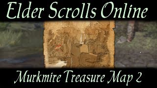 Murkmire Treasure Map 2 Elder Scrolls Online ESO [upl. by Ardnayek914]