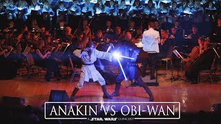 Star Wars Concert Anakin vs ObiWan [upl. by Asyral]