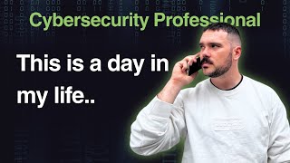 A Day In The Life Of A CyberSecurity Specialist Government Contractor [upl. by Arracat236]