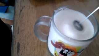 Aerolatte Review Frothing Cold Milk In Under 1 Minute [upl. by Atul]