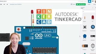 Blink an LED With Arduino in Tinkercad [upl. by Haym]