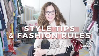 Style Tips amp Fashion Rules Trinny Woodall [upl. by Lindeberg]