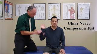 Ulnar Nerve Compression Test for Cubital Tunnel Syndrome [upl. by Mcmath881]