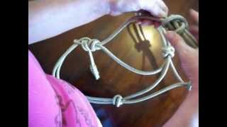 Adjust A Rope Halter To Fit Your Horse [upl. by Suixela]