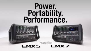 Yamaha Powered Mixer EMX7EMX5 [upl. by Sayres]