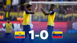 Eliminatorias  Ecuador 10 Venezuela  Fecha 13 [upl. by Kohl]