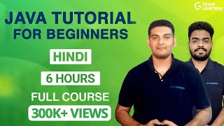 Java Tutorial in Hindi  Master Java in 6 Hours  Java programming for Beginners  Great Learning [upl. by Tabatha]