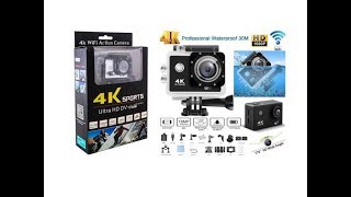 4K Sports Ultra HD DV Camera With Wifi I Unboxing and Footage Review I 4K Video Test I [upl. by Vierno]