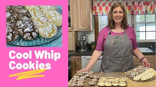 Cool Whip Cookies  Bake with me [upl. by Ogata]