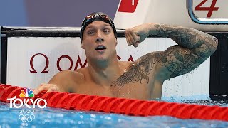 Caeleb Dressel breaks world record JUST grabs gold in 100m butterfly  Tokyo Olympics  NBC Sports [upl. by Thurlough164]