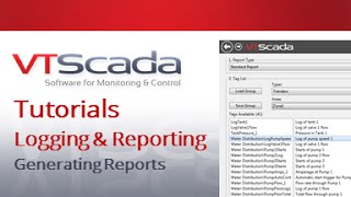 VTScada 11X Tutorials  Generating Reports [upl. by Ecnerat]