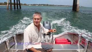 Quintrex Busta 420  Yamaha 30HP 2Stroke Tiller boat review  Brisbane Yamaha [upl. by Sukcirdor855]