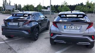 Toyota CHR 18 vs 20 hybrid teszt [upl. by Brandi]