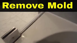 How To Remove Mold From CaulkingShower Cleaning Tutorial [upl. by Friedlander]