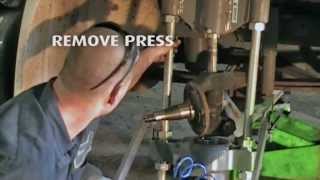 KPP143 HeavyDuty King Pin Press [upl. by Ailssa]