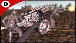 GREY ARTILLERY POWER  Army Men Civil War 11 [upl. by Na]