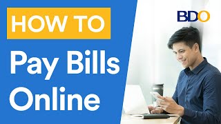 BDO Online Banking How to Pay Bills stepbystep guide [upl. by Keily]