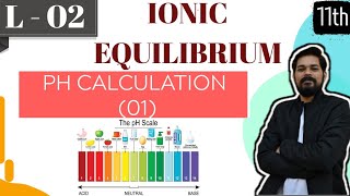 Ionic Equilibrium । Class 11 L2 I pH calculation  part 1 [upl. by Peedsaj]