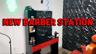 NEW BARBER STATION FROM ARTIST HAND [upl. by Franza]