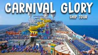 Carnival Glory Ship Tour  Full Tour of the Ship 🚢 [upl. by Cyril]