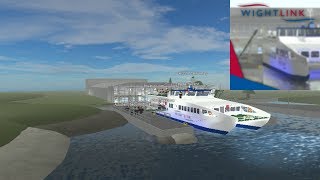 ECONOMY  Wightlink Ferries  ROBLOX [upl. by Dillie]