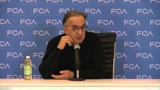 Sergio Marchionne at the 2016 NAIAS Part 2 of 3 [upl. by Ocimad321]