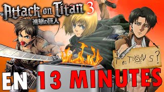 LAttaque des Titans S3 EN 13 MINUTES  RE TAKE [upl. by Janina657]