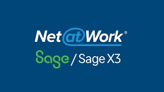 Sage X3 Demo  General Overview  Features and Functionality [upl. by Eta]