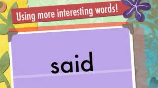 Instead of said  interesting vocabulary [upl. by Guenevere]