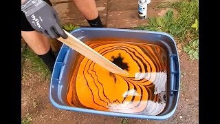 HOW TO HYDRO DIP USING SPRAY PAINT [upl. by Nnylyaj]