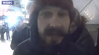 Shia LaBeouf Arrested at His AntiTrump Protest [upl. by Aihsekan946]