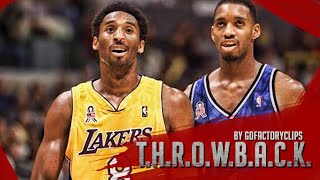 Throwback Kobe Bryant vs Tracy McGrady Full Duel Highlights 20011111 Lakers vs Magic  SICK [upl. by Yednil]