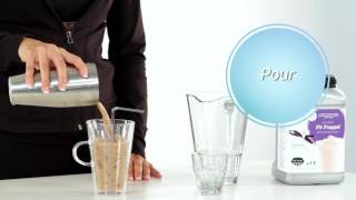 Coffee Protein Drink How to Make Big Train Fit Frappe 3 Ways [upl. by Cleopatra814]