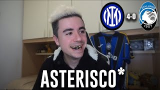 LASTERISCO SONO QUALCOSA DI SOPRANNATURALE Inter Atalanta 40 [upl. by Herta]