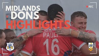 HIGHLIGHTS  Midlands Hurricanes 4 Dons 40  1895 Cup [upl. by Akehsat]