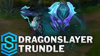 Dragonslayer Trundle Skin Spotlight  PreRelease  League of Legends [upl. by Tiebout]