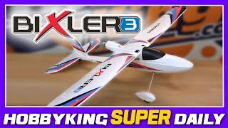 HKing Bixler 3 Glider 1550mm 61quot  HobbyKing Super Daily [upl. by Gnilrets241]